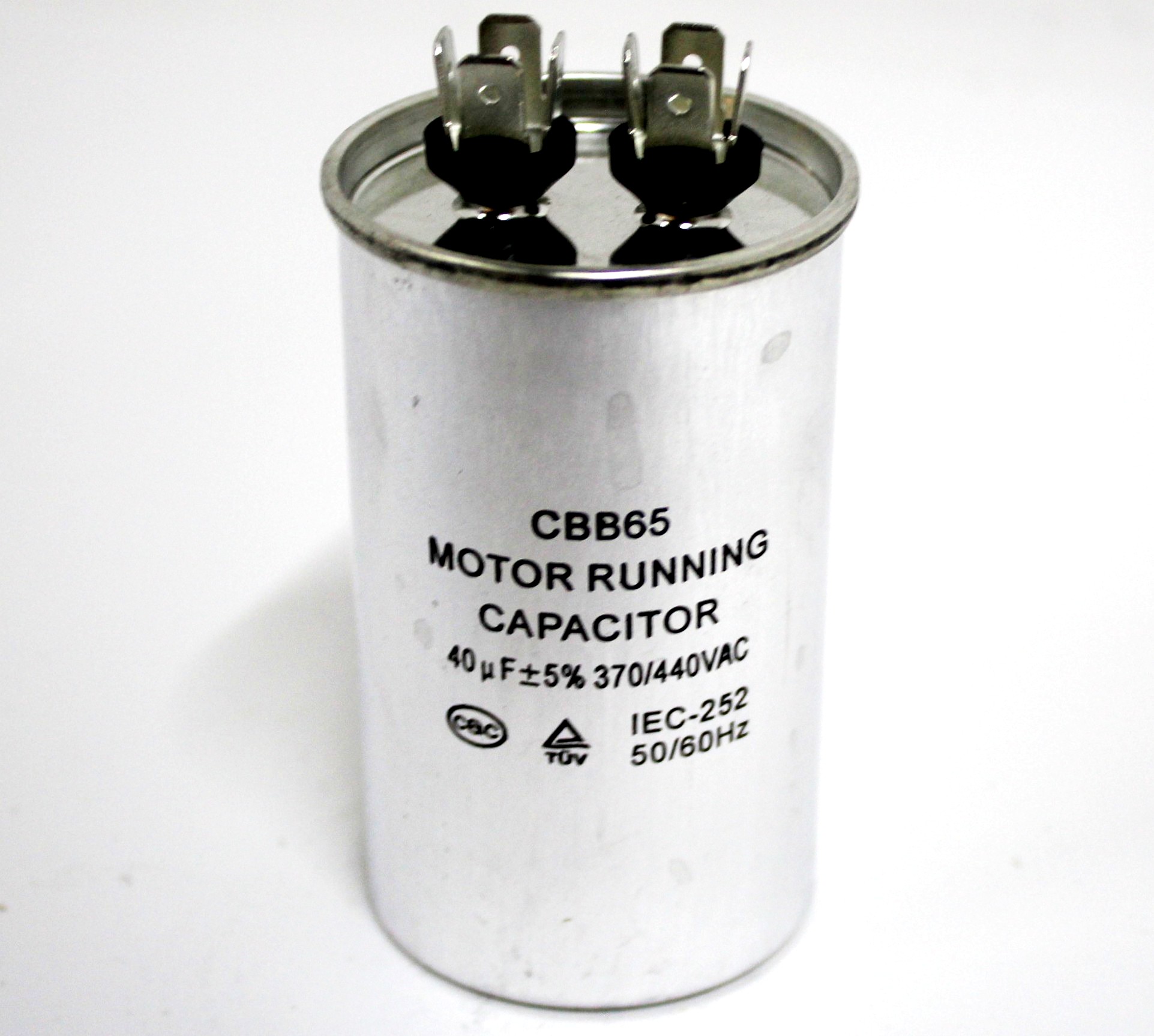 Конденсатор  BC 40 мф 440V. BC340 CBB65