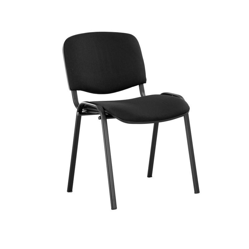 1332050 Стул офисный Easy Chair Изо С-11 черный (ткань, металл черный)