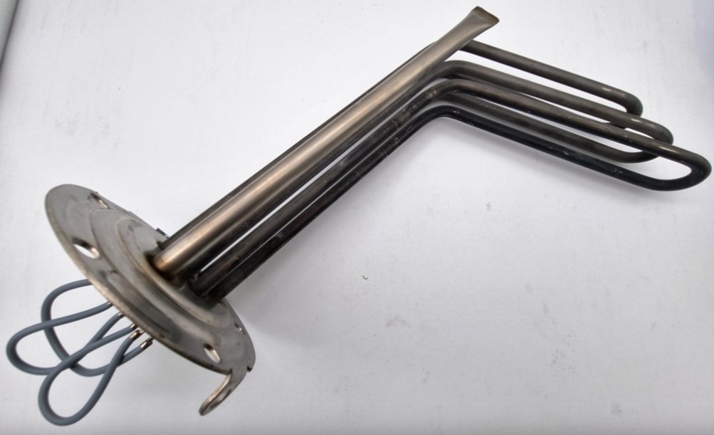 81609200  Тэн в/н трехфазный 3000W(1000Wx3) фланец 5 болтов RTF-75 OR CA T